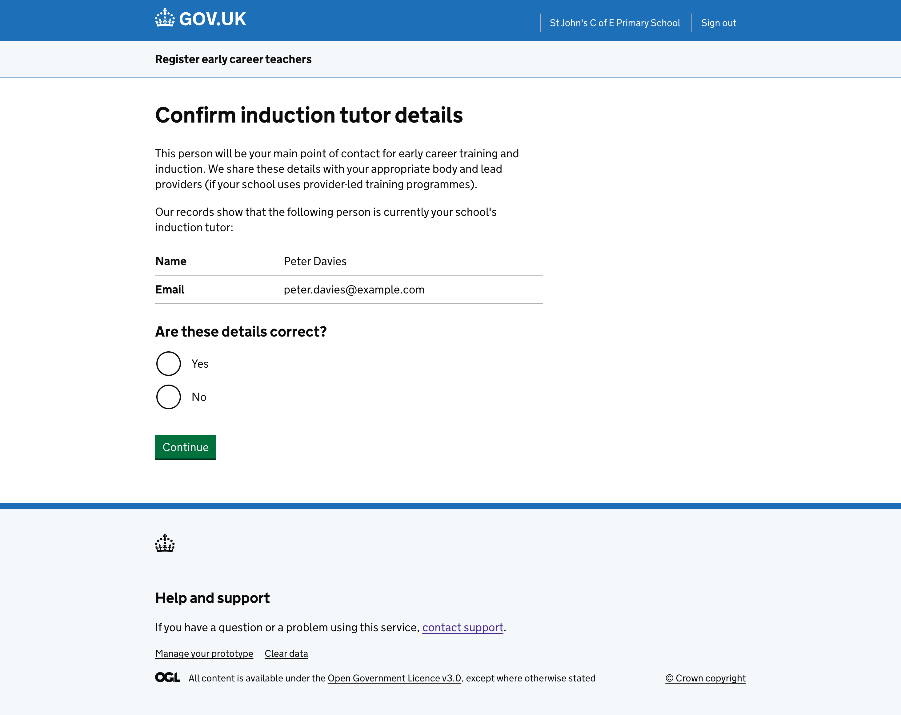 Reworded question making the confirmation clearer and more natural.