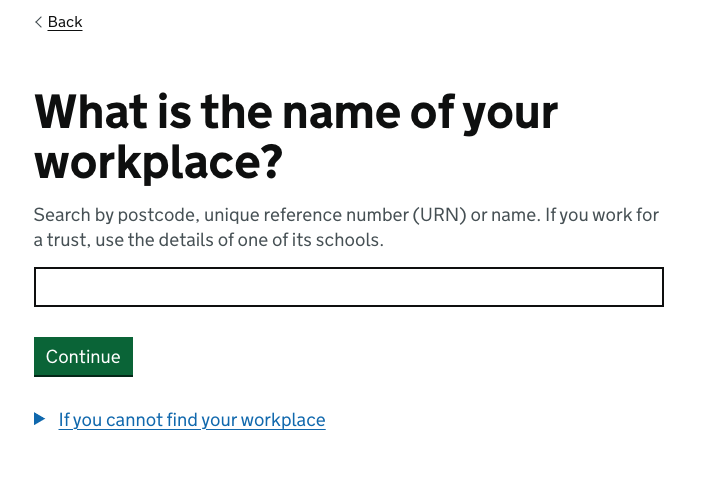 Screenshot showing how we’re replacing 2 questions with just one.